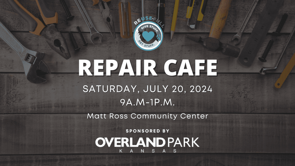 REPAIR CAFE JULY 20 2024