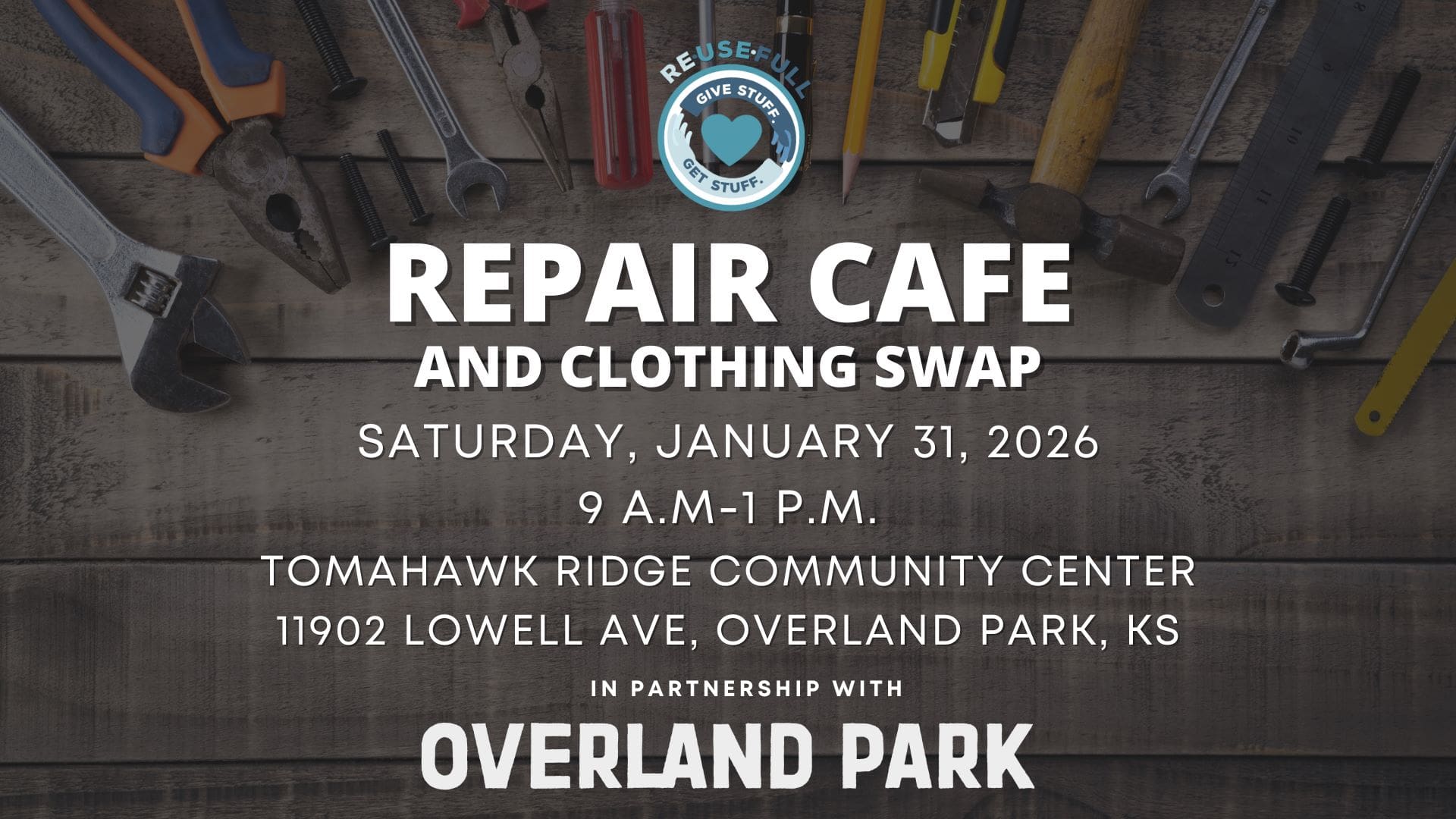 Repair Cafe and Clothing Swap