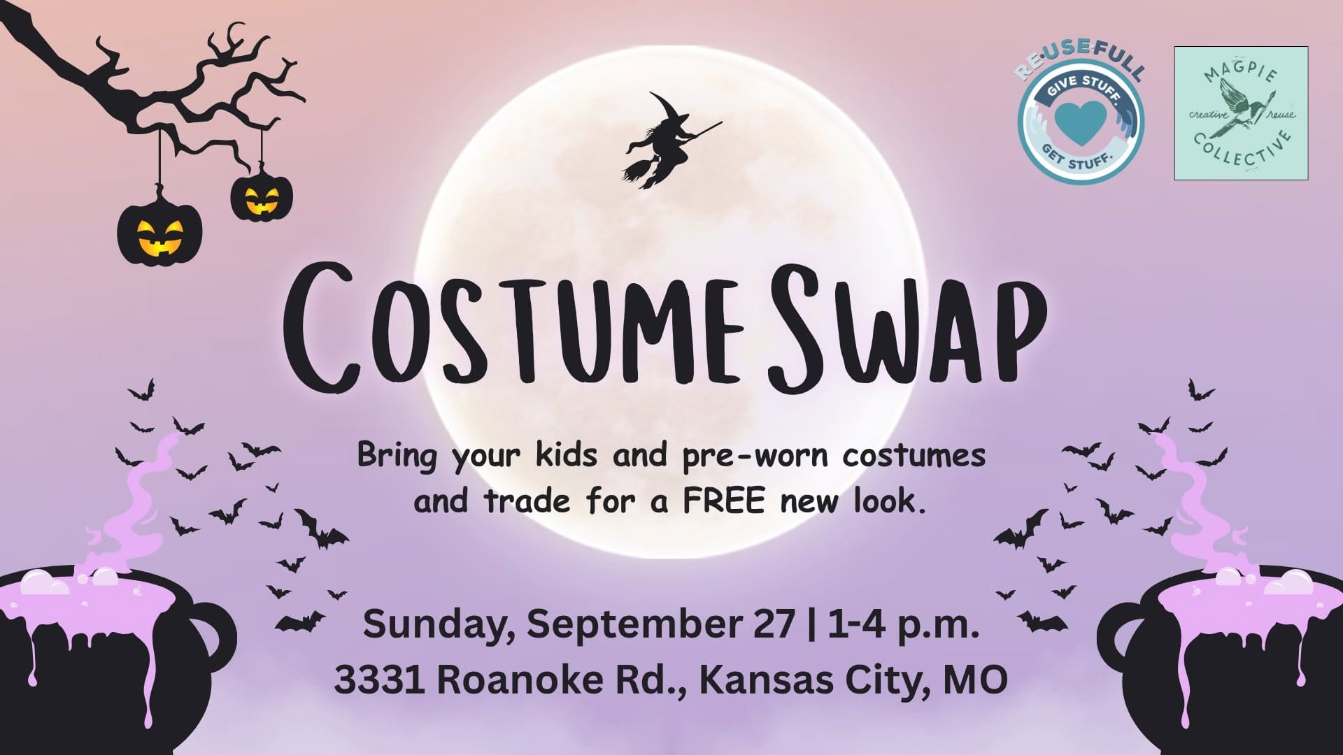 COSTUME SWAP event banner