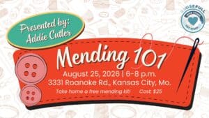 Mending 101 August 25 event thumbnail