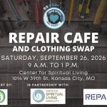 repair cafe and clothing swap center for spiritual living september 2026