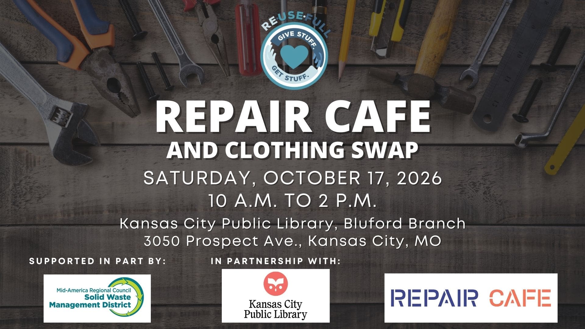 repair cafe kansas city mo october 2026