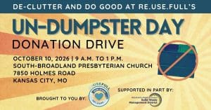 Un-Dumpster Day Donation Drive October 2026 Kansas City